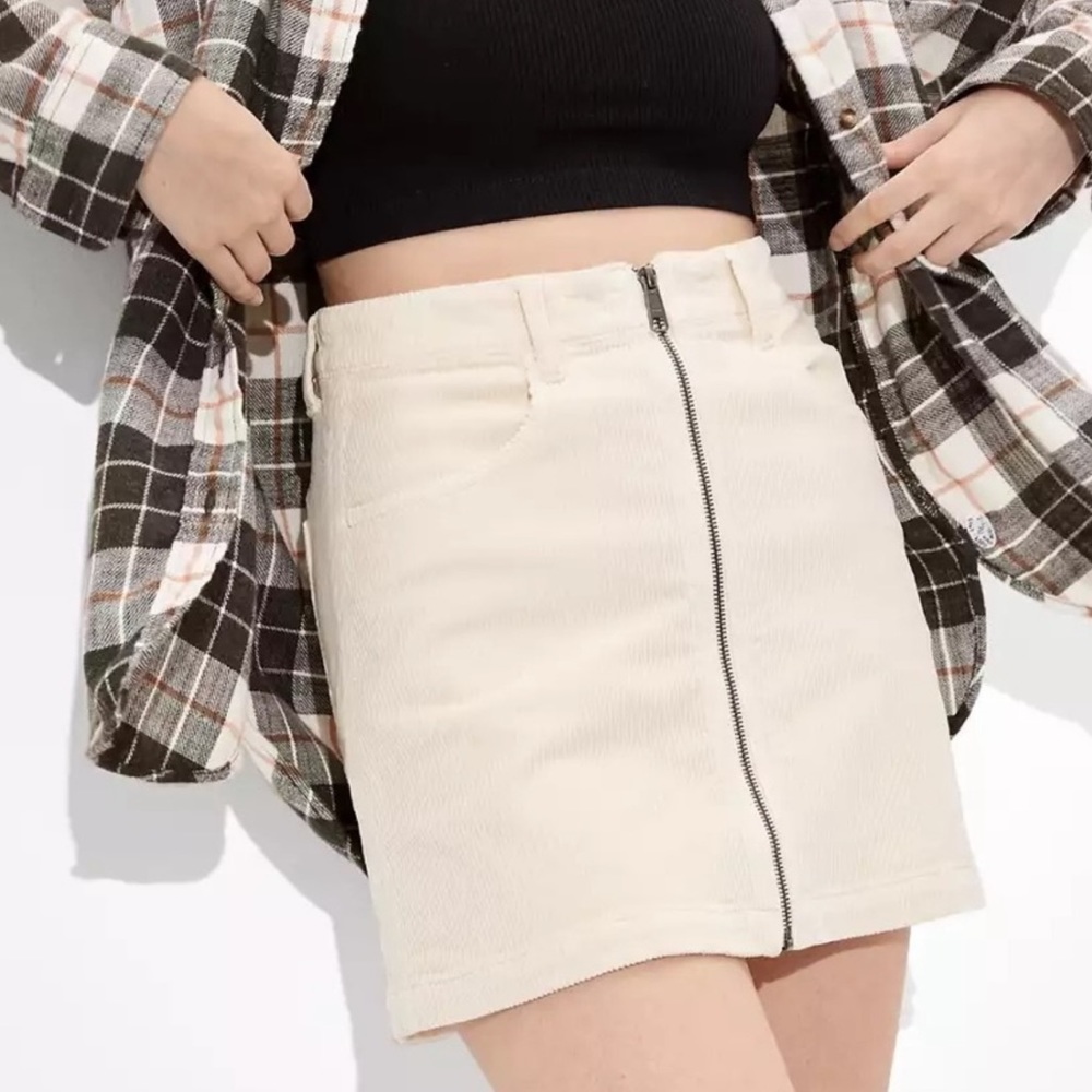 American Eagle Corduroy Mini Skirt